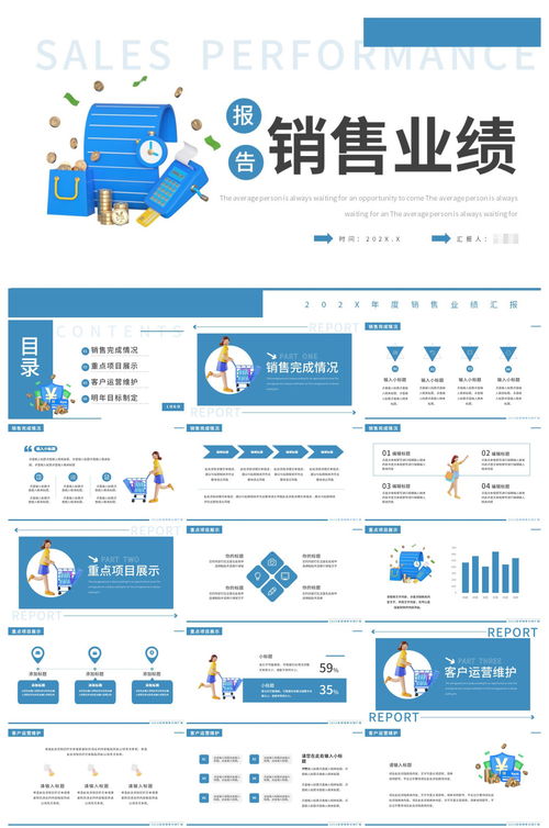 簡約黏土風(fēng)銷售業(yè)績報告PPT 打造獨特業(yè)務(wù)展示新體驗